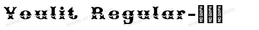 Youlit Regular字体转换